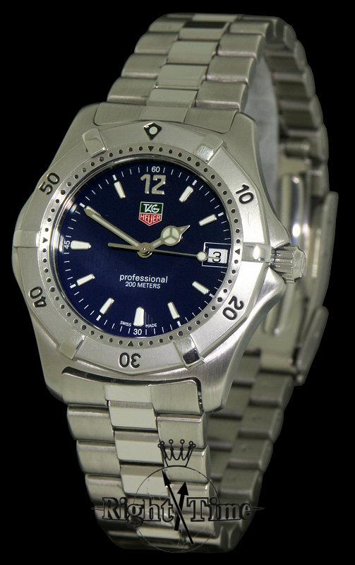 Tag Heuer 2000 Professional Diver wk1313 0 Pre Owned Ladies Watches