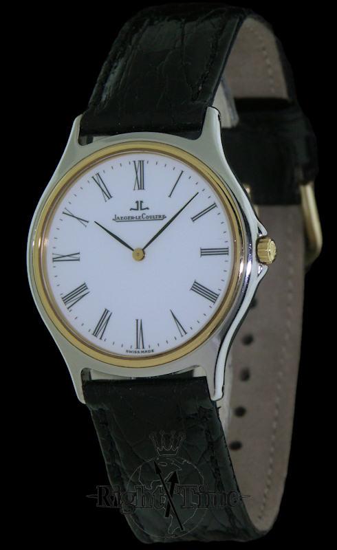 Jaeger Lecoultre Heraion Quartz 18kt Gold Bezel 112.5.08 Pre