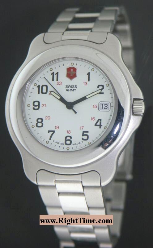 Swiss army sale officer's watch 24205