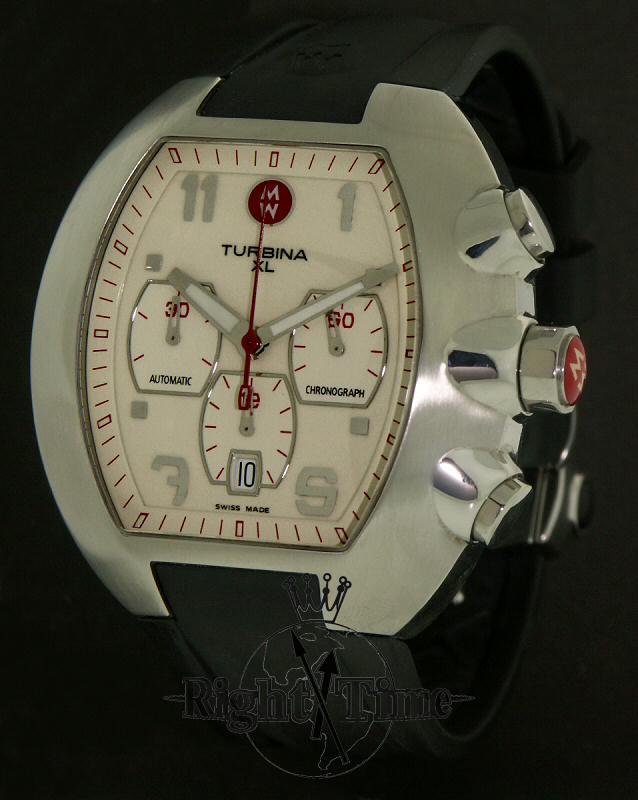 Michele Turbina Xl Automatic Chrono mw10b00 Pre Owned Mens Watches