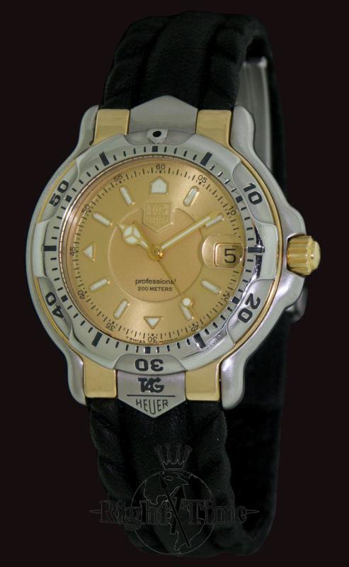 Tag Heuer 18kt Gold And Steel 
