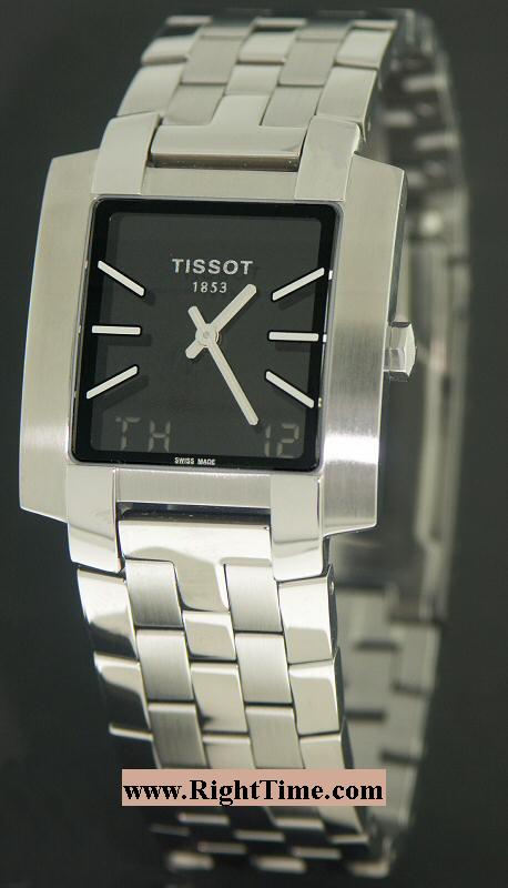 Tissot Txl Seven Analog Digital t60.1.588.51 Pre Owned Mens Watches