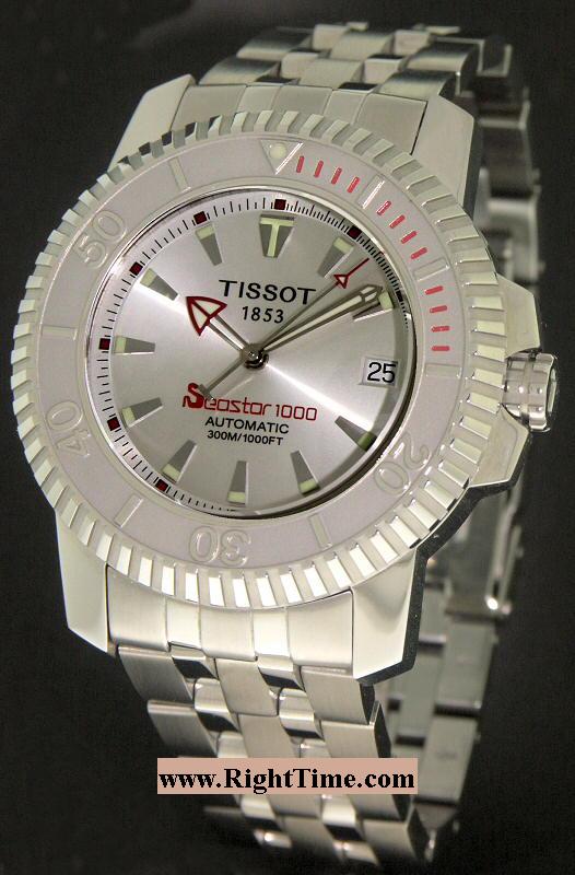 Tissot Seastar 1000 Automatic Steel t19.1.583.31 Pre Owned Mens