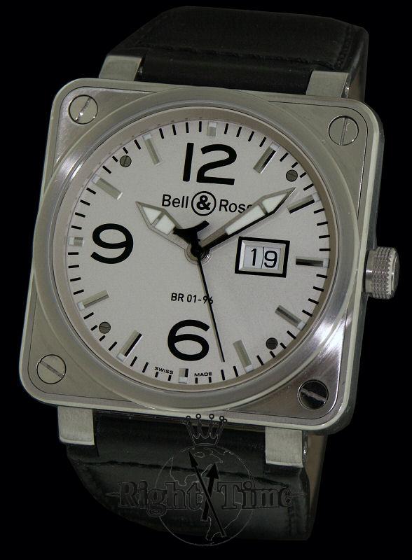 Bell Ross Commando Big Date br01 96 Pre Owned Mens Watches