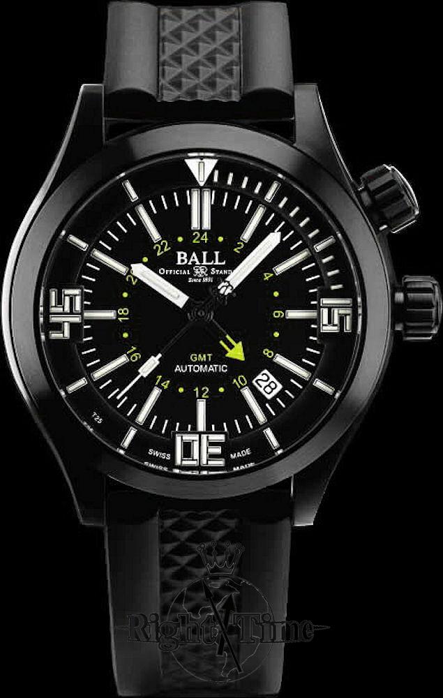 Master Ii Diver Gmt Black dg1020a p3aj bk Ball Engineer Master