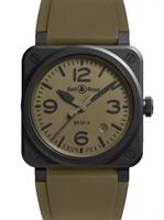 Bell & Ross Watches BR03A-MIL-CE/SRB