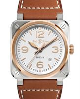 Bell & Ross Watches BR03A-WH-STPG/SCA