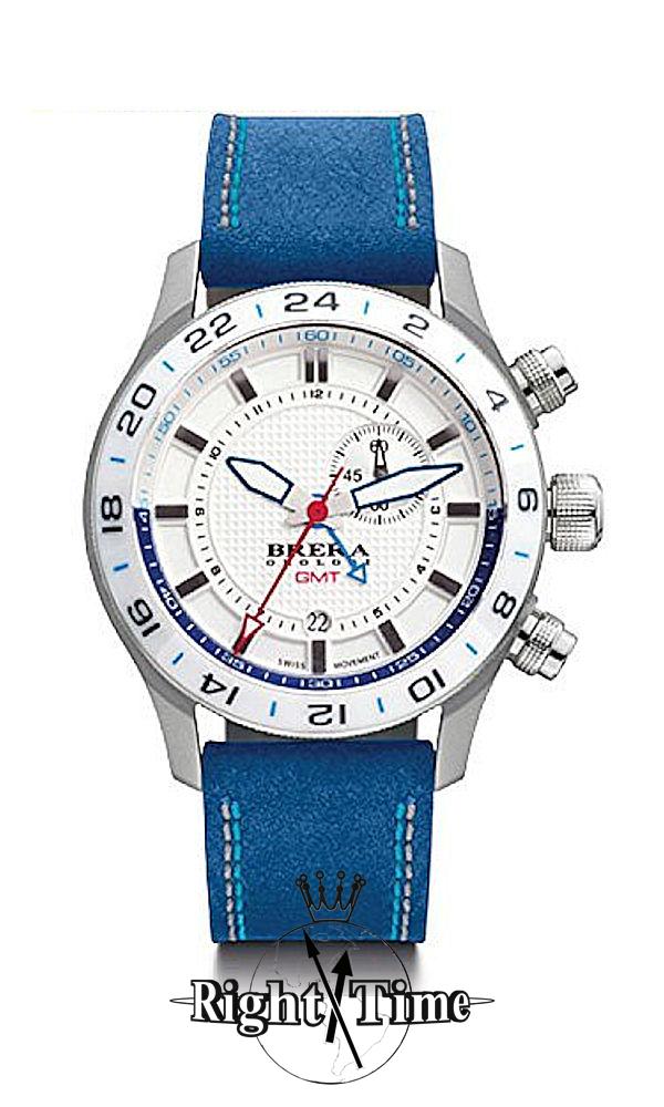 Eterno Gmt White Blue brgmt4301 Brera Orologi Eterno wrist watch