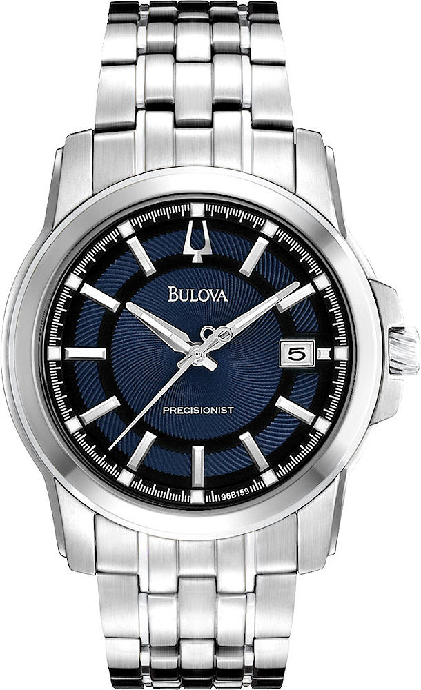 Langford Blue 96b159 - Bulova Precisionist wrist watch