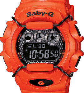 Baby g watch on sale orange