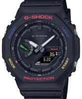  G-Shock GA2100-1A2 Neon Accent Watch, Blue : Clothing, Shoes &  Jewelry
