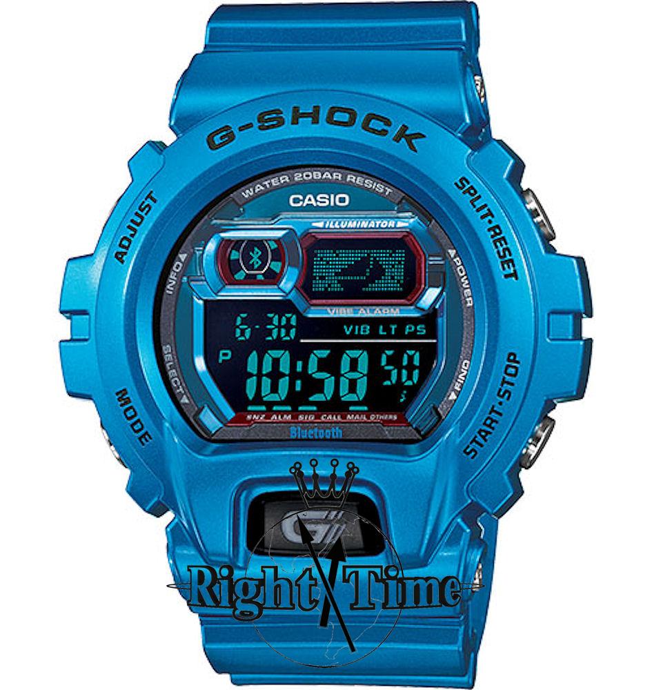 G Shock W Bluetooth Blue Gbx6900b 2 Casio G Shock Wrist Watch