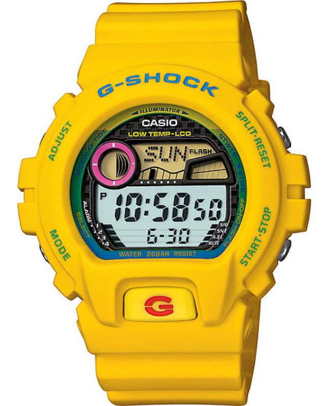 G-Shock G-Lide Yellow glx6900a-9 - Casio G-Shock wrist watch
