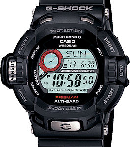 G-Schock Riseman Black gw9200-1 - Casio G-Shock wrist watch