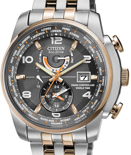Citizen Eco-Drive Men's World Time A-T at9016-56h