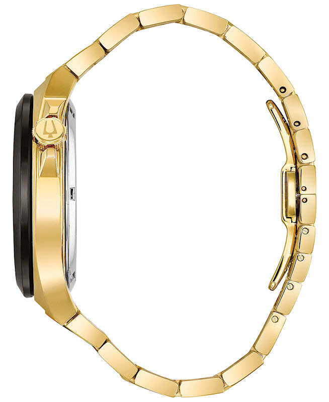 Skeleton Automatic Gold-Tone 98a178 - Bulova Automatic wrist watch