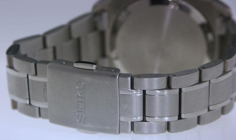 Seiko Titanium Vhp Gmt Perpetual sbqj015 - Pre-Owned Mens Watches