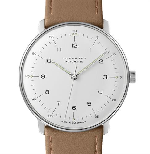 Max Bill Automatic White 27 3502.02 Junghans Max Bill wrist watch