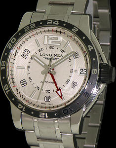 Admiral 24h Dual Time White l3.668.4.76.6 - Longines Admiral wrist