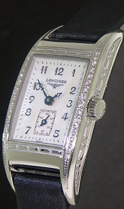 Belearti W Diamonds l2.194.0.83.3 Longines Belle Arti wrist watch