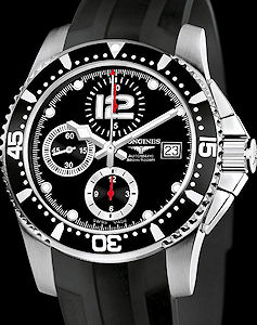 Hydroconquest Black Chrono l3.644.4.56.2 Longines Hydro Conquest