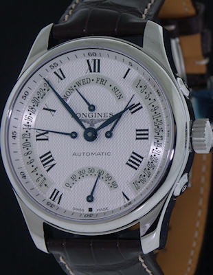 Master Retrograde l2.717.4.71.3 Longines Master wrist watch