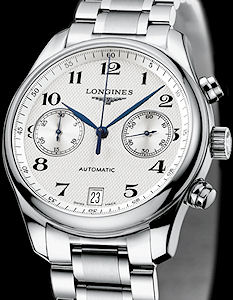 Master Chronograph Silver l2.669.4.78.6 Longines Master wrist watch