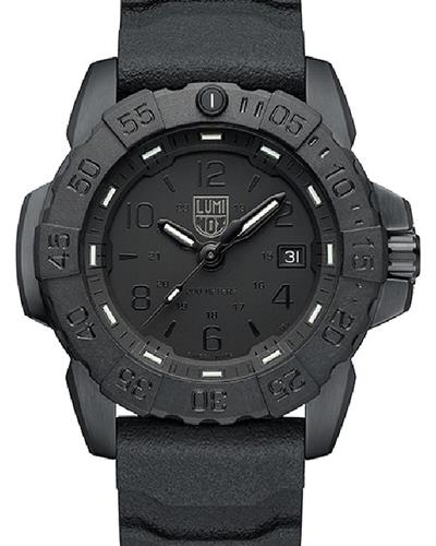 All Black On Rubber 3251.bo.cb - Luminox Sea Collection wrist watch