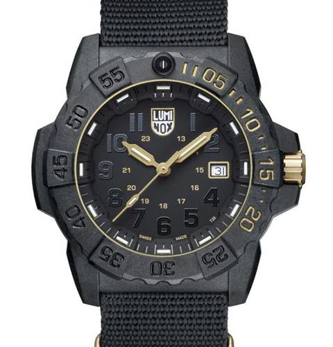 Navy Seal Gold Watch Set 3501.gold.set - Luminox Sea Collection wrist watch