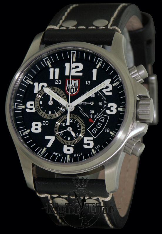 Black Dial Alarm Chronograph a.1848 - Luminox Land Collection wrist watch