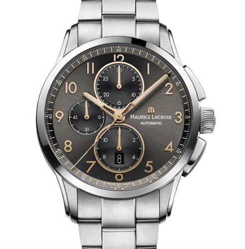 Pontos Chronographe Grey Pontos pt6388-ss002-321-1 - watch wrist Maurice Lacroix