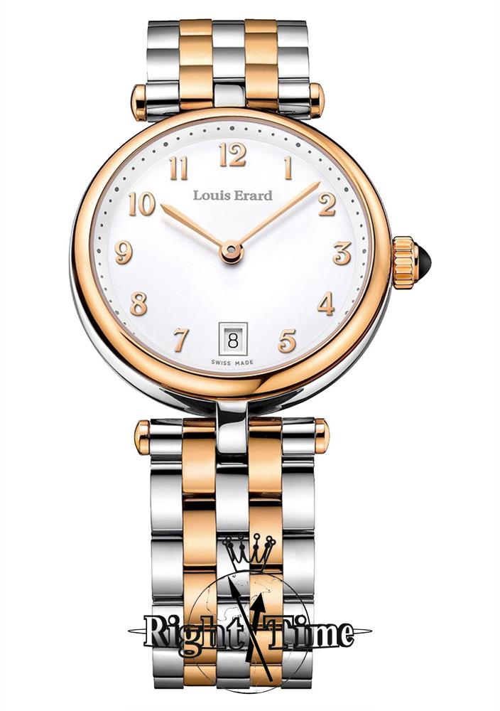 Louis Erard Romance Quartz White Dial Ladies Watch 10800AB40.BMA26