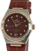 Pre-Owned OMEGA CONSTELLATION STEEL/SEDNA GOLD