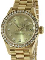 Pre-Owned ROLEX LADY DATEJUST 18KT GOLD