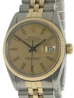 Pre-Owned ROLEX DATEJUST 18KT AND STEEL