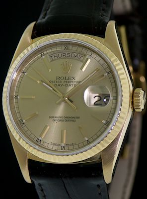 Rolex Presidential Day-Date Style 18038 - Pre-Owned Mens Watches