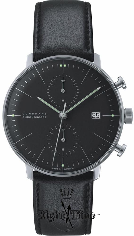 Junghans Chronoscope Max Bill Chrono 027/4601.00 - Pre-Owned Mens Watches