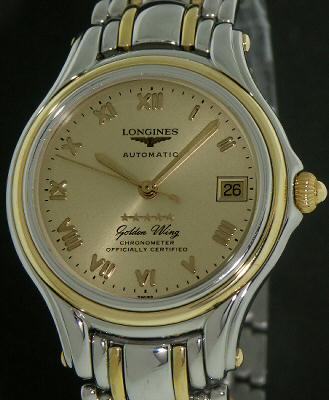 Longines Golden Wing 18kt l3.609.5.31.6 - Pre-Owned Mens Watches