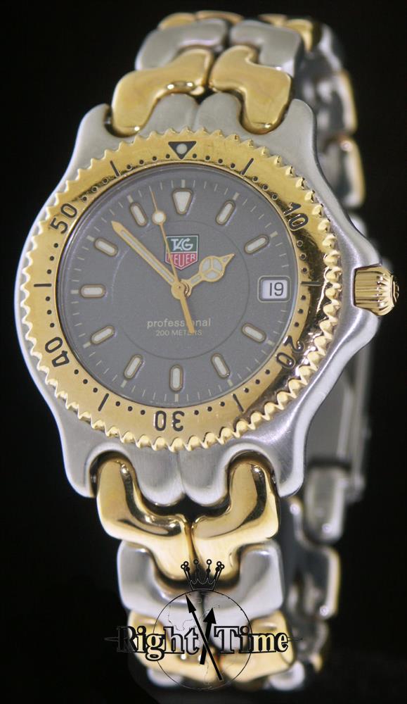 Tag Heuer Sport Elegance Quartz Diver wg1122 ko Pre Owned Mens