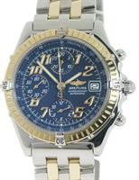 Pre-Owned BREITLING CHRONOMAT 18KT GOLD AND STEEL
