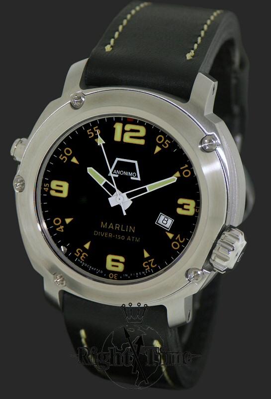 Anonimo Marlin Diver Massive 7001 Pre Owned Mens Watches