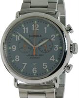 Pre-Owned SHINOLA RUNWELL 47MM SLATE BLUE CHRONO