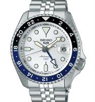 Pre-Owned SEIKO GMT SILVER/BLACK/BLUE