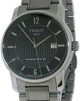 Pre-Owned TISSOT POWERMATIC 80 BLACK TITANIUM