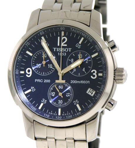 Tissot Tissot Prc200 Quartz Chronogra t17158642a - Pre-Owned Mens Watches