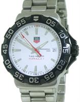 Pre-Owned TAG HEUER FORMULA 1 WHITE DIAL 