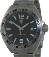 Pre-Owned TAG HEUER FORMULA 1 BLACK DIAL ALL STEEL