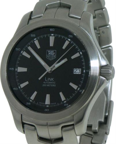 TAG Heuer Link Men's Automatic Black Dial Stainless Steel Bracelet Watch