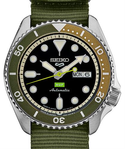 Huf Steel Limited Edition srpj19 - Seiko Core Seiko 5 wrist watch