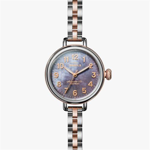 Birdy 34mm 2 Tone Mop Dial s0120194478 Shinola Birdy wrist watch